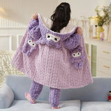 Kuromi Kinder Plüschpyjama
