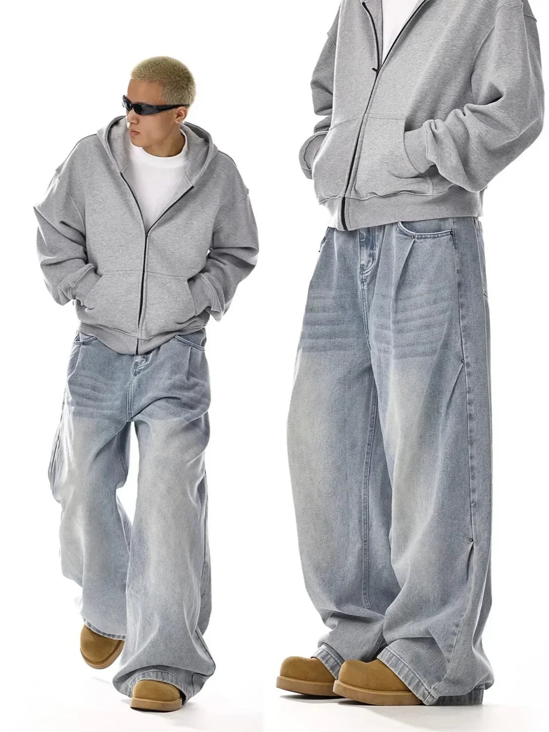 Retro Baggy Y2K Wide Leg Jeans