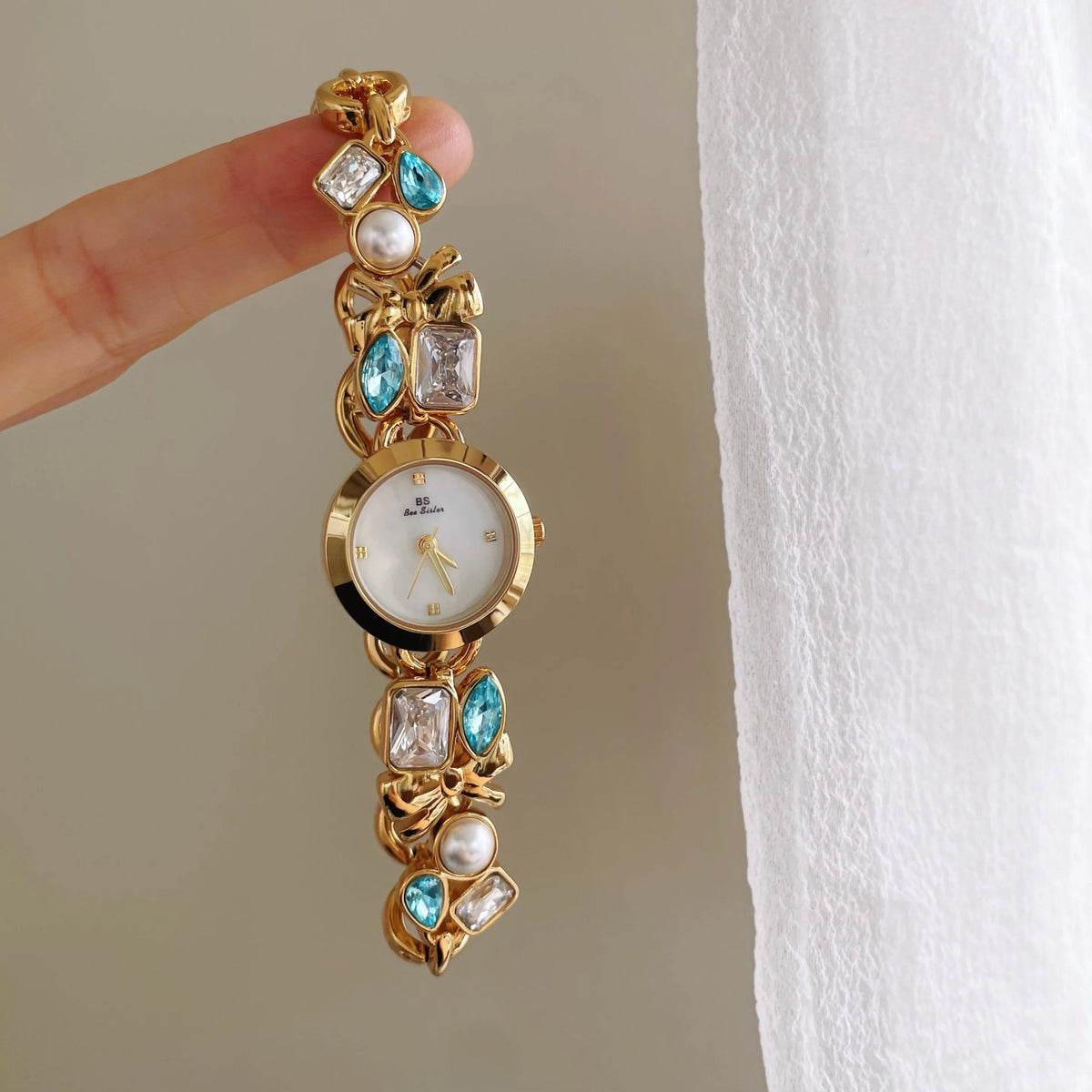 rare stones Blue Bracelet Watch