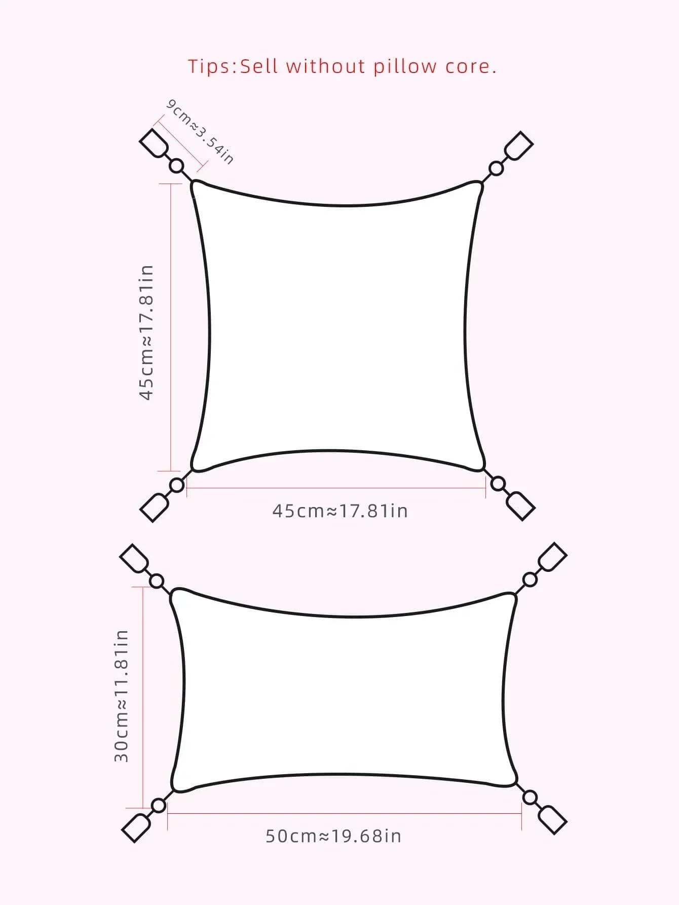 Throw Pillow Cover For Sofas In Bedrooms