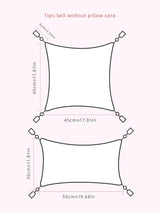 Throw Pillow Cover For Sofas In Bedrooms