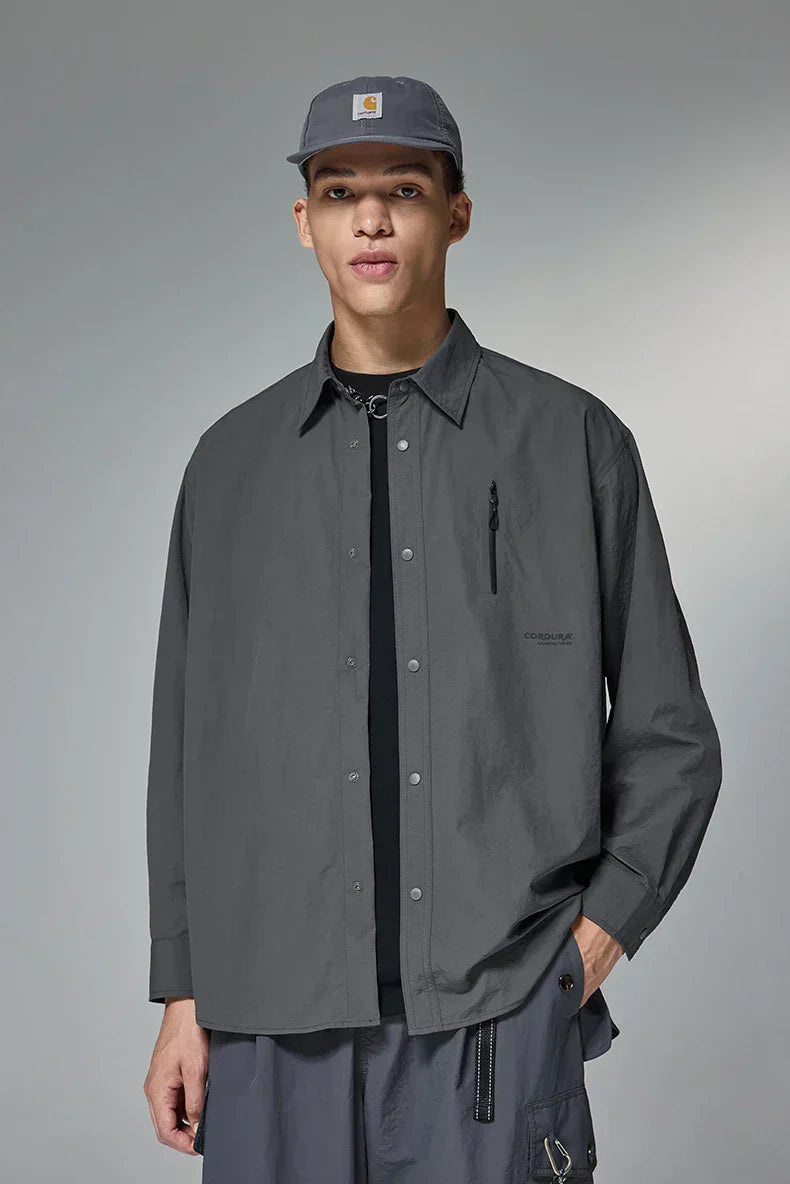Solid Minimal Oversized Shirt