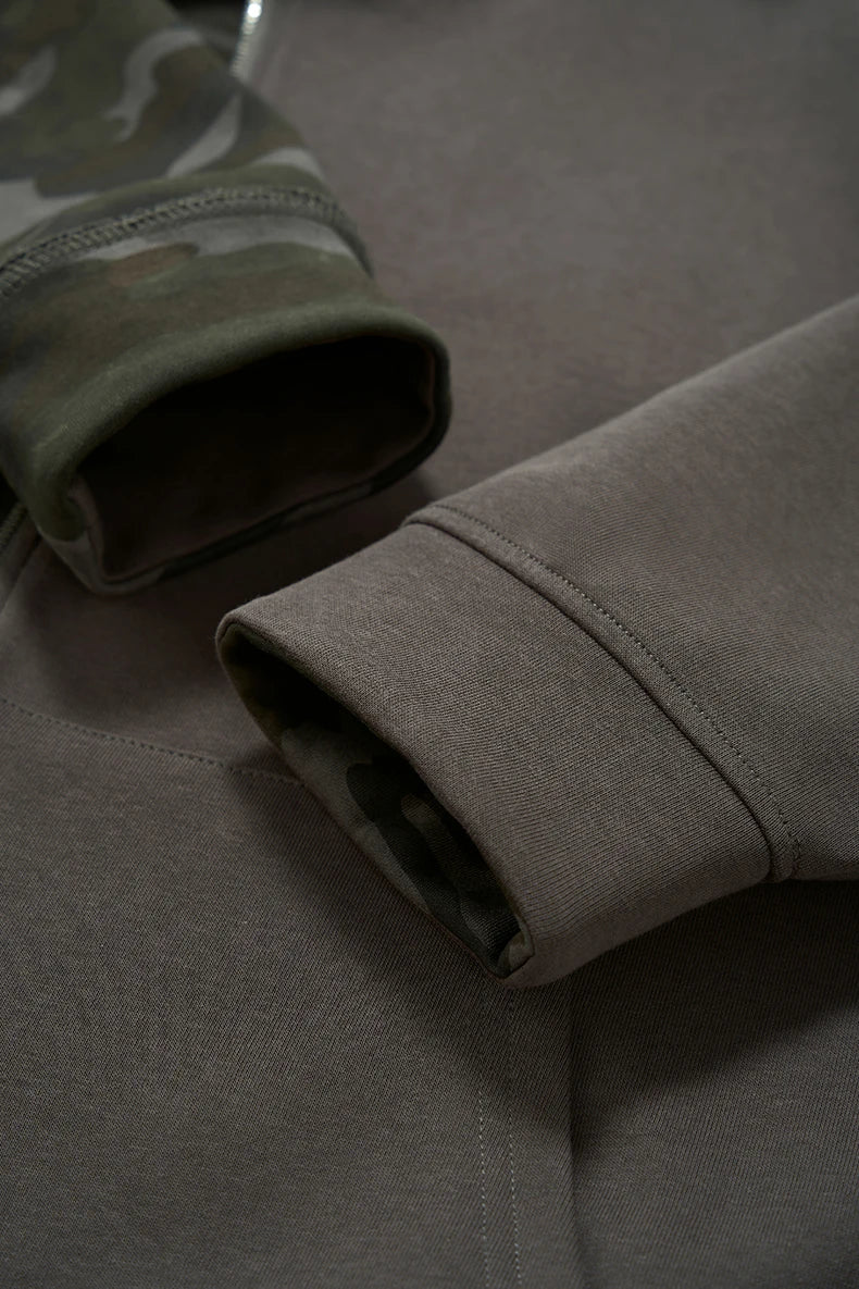 Camo Reversible Zip-Up Hoodie