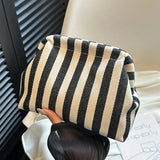 Handmade Knitted Women Beach Clutch Handbag