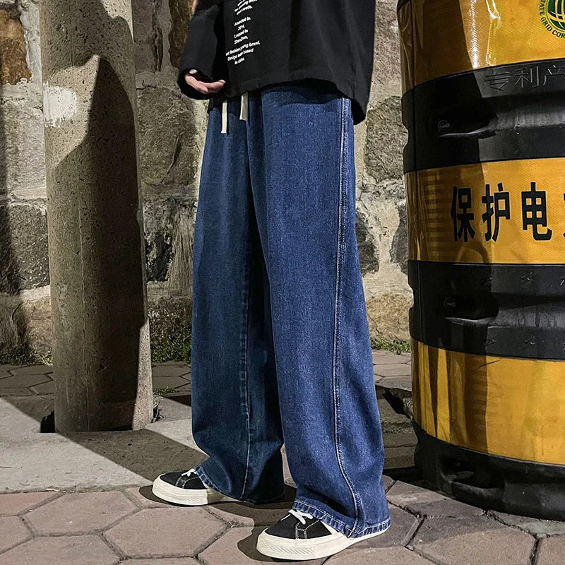 Y2K Drawstring Baggy Jeans