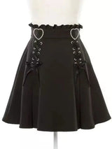 Sweet Gothic High Waist Mini Skirt