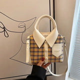 Fake Shirt Style Cross Bags