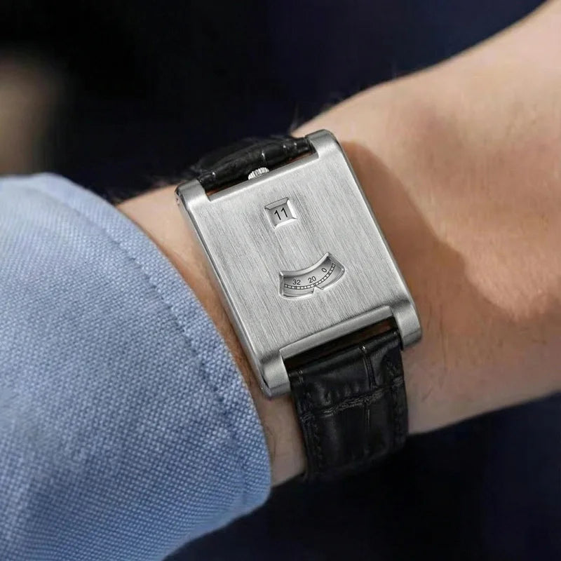 Reloj de Cuarzo de Lujo para Hombre, Reloj de Pulsera de Negocios a la Moda con Fecha, de Gama Alta, Novedad de 2026