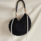 Creative Conch Handmade Crochet Shoulder Bag