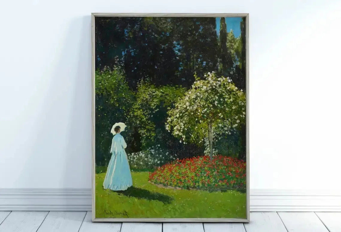 Monet Abstract Landscape Art