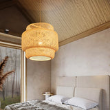 Eco Bamboo Pendant Light