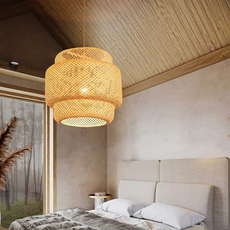 Eco Bamboo Pendant Light