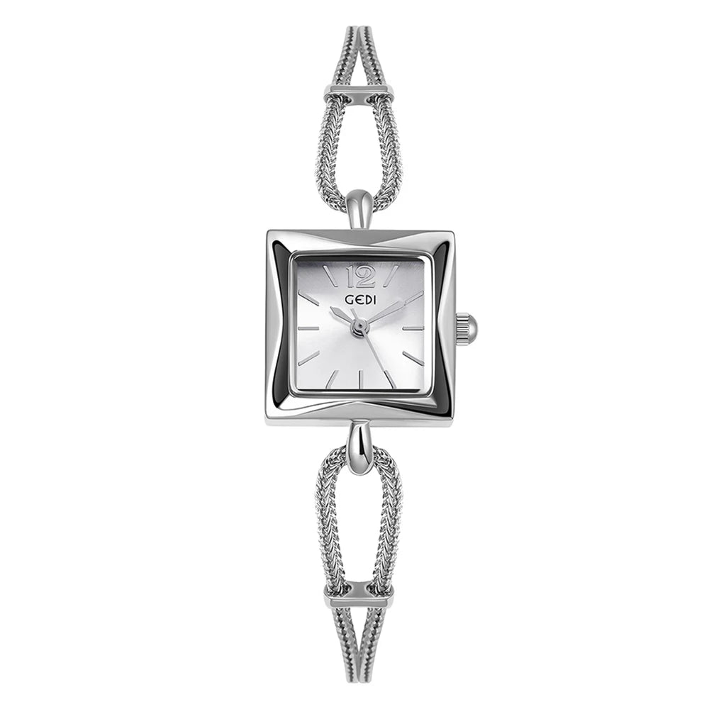 Square Woman Simple Bracelet Watch