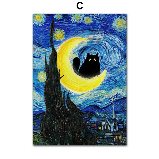 Sunflowers Painting Posters