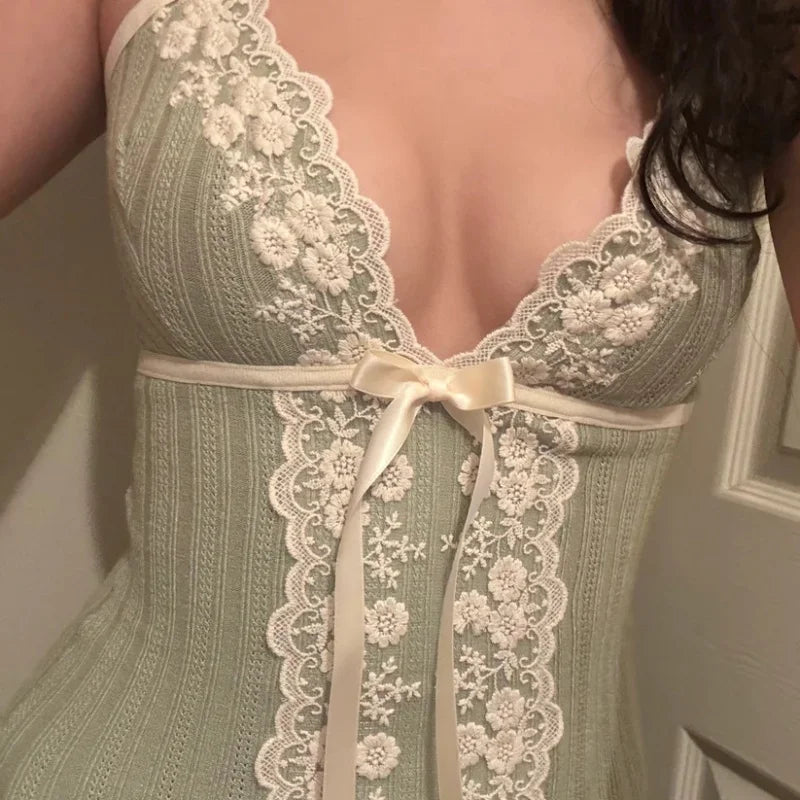Coquette Lace Up Corset Top