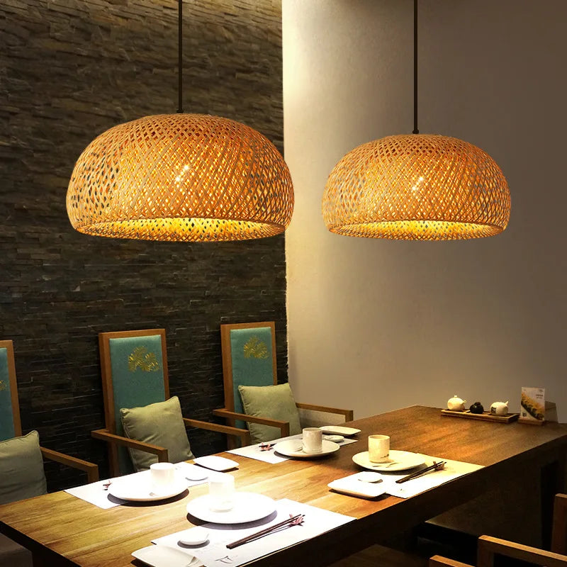 Eco Bamboo Pendant Light