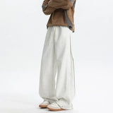 Drawstring Comfortable Wide Leg Pants