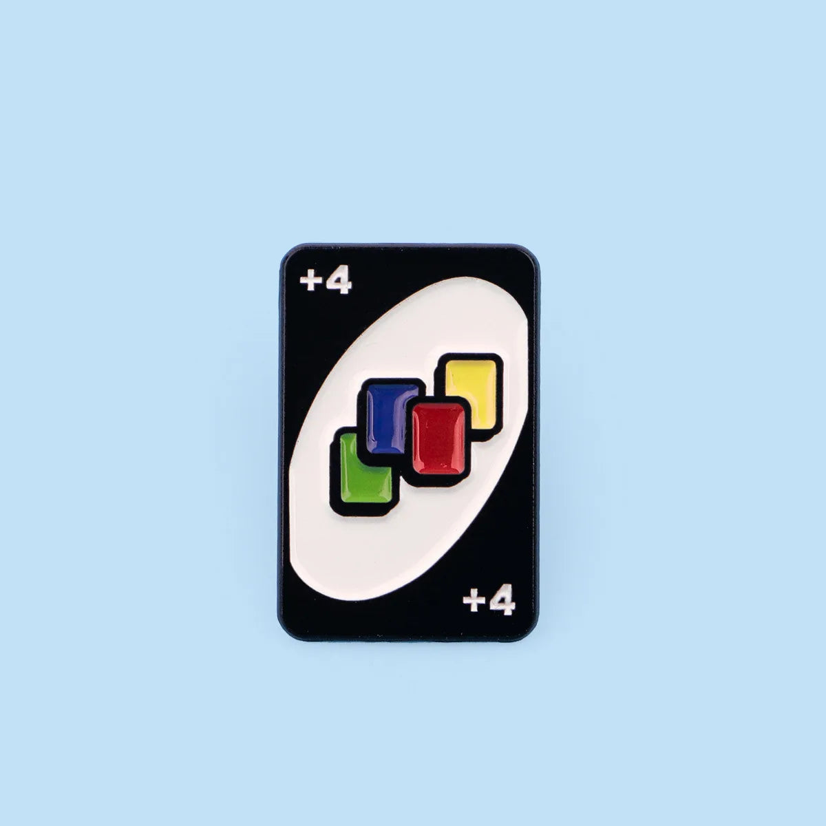 UNO Card Game Brooch
