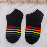 Striped Boat Rainbow Socks