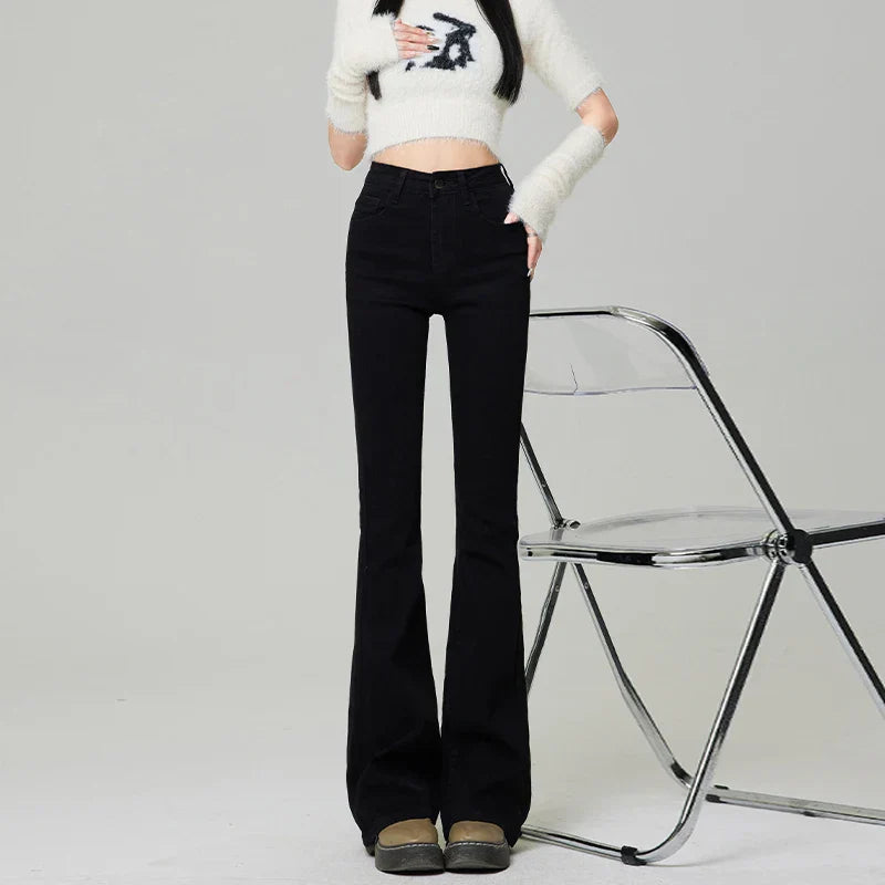 Flare High Waist Bell Bottom Jeans