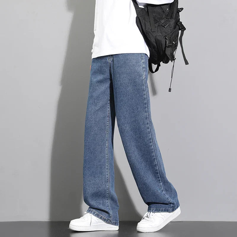 Soft Boy Korean Straight Leg Jeans