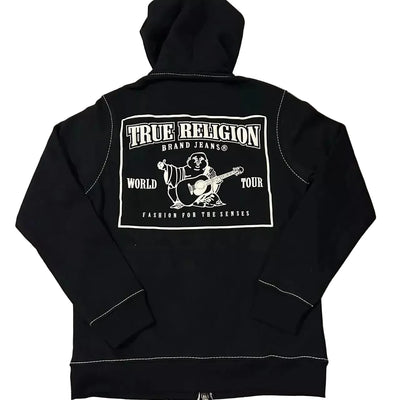Gemütlicher Hoodie mit Cartoon-Grafik und Reißverschluss