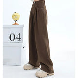 Warm Wide Leg Thermal Jeans