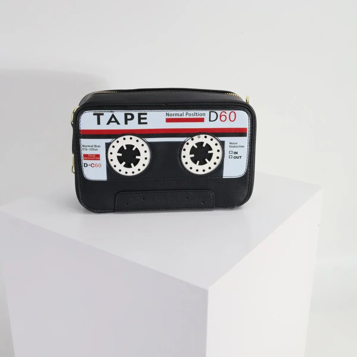 Weird Core Funny Tape Crossbody Bag