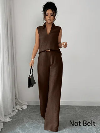 Old Money Brown French Style Outfit