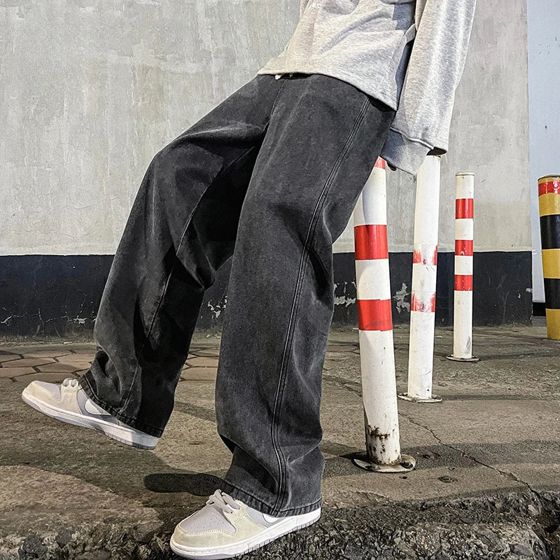 Y2K Drawstring Baggy Jeans