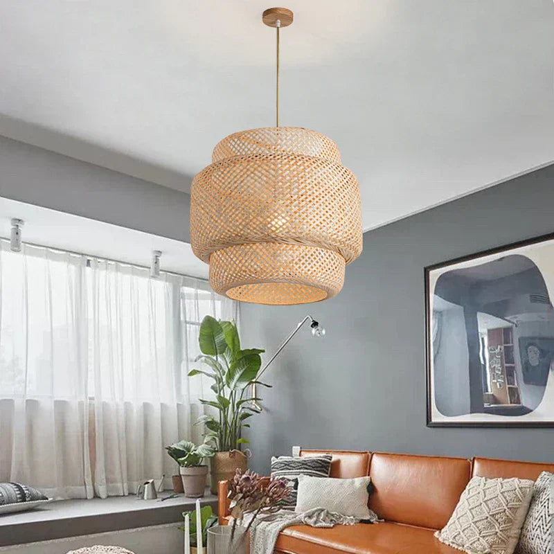 Eco Bamboo Pendant Light