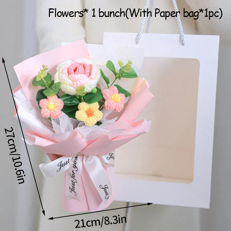 Wedding Bouquet Crochet Flowers