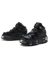 Grunge Heavy Metal Low Platform Shoes