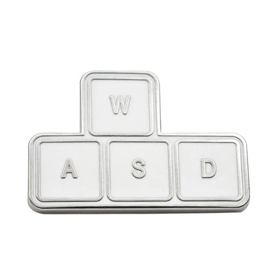 WASD Keycap Enamel Pin