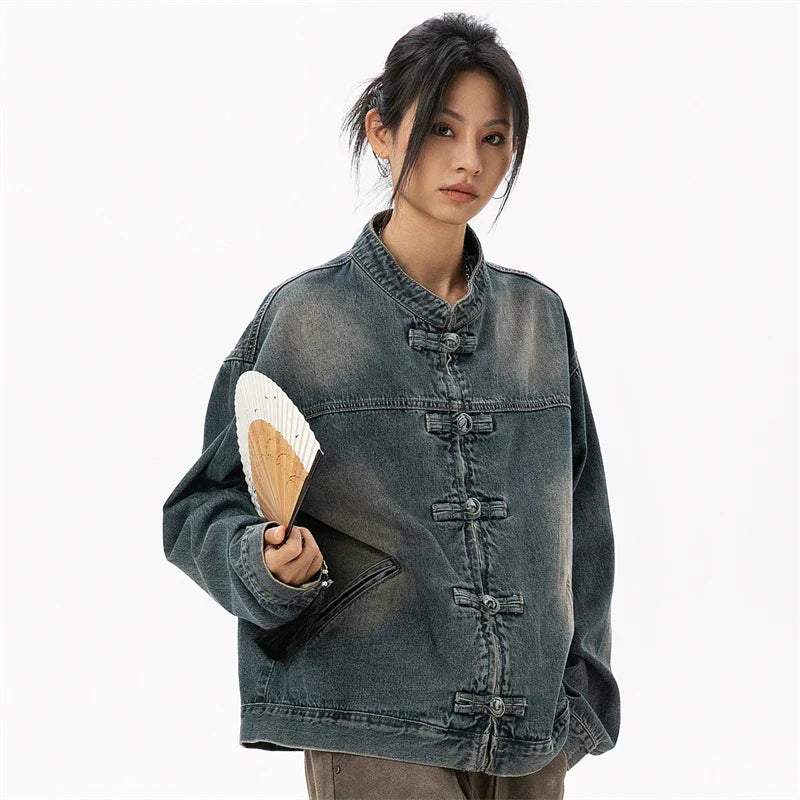 Blue Cotton Cowgirl Denim Jacket