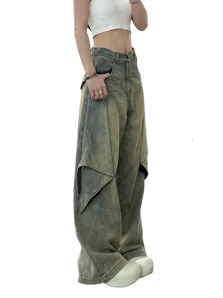 Women's Hip Wide Leg Jeans