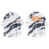 Abstract Summer Short Shirt