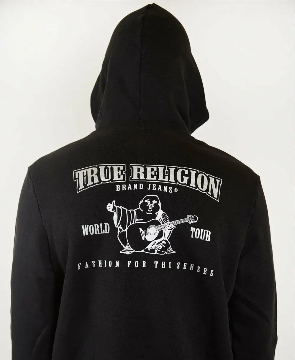Cartoon Graphic Print Oversized Hoodie