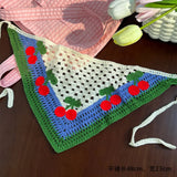 Handmade Knitted Floral Pattern Headbands