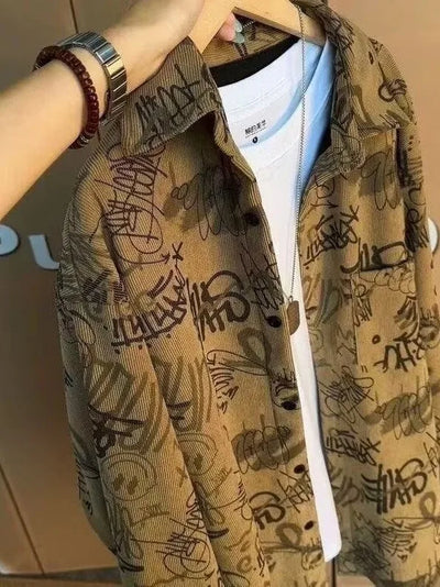 Y2K Graphic Print Shirt