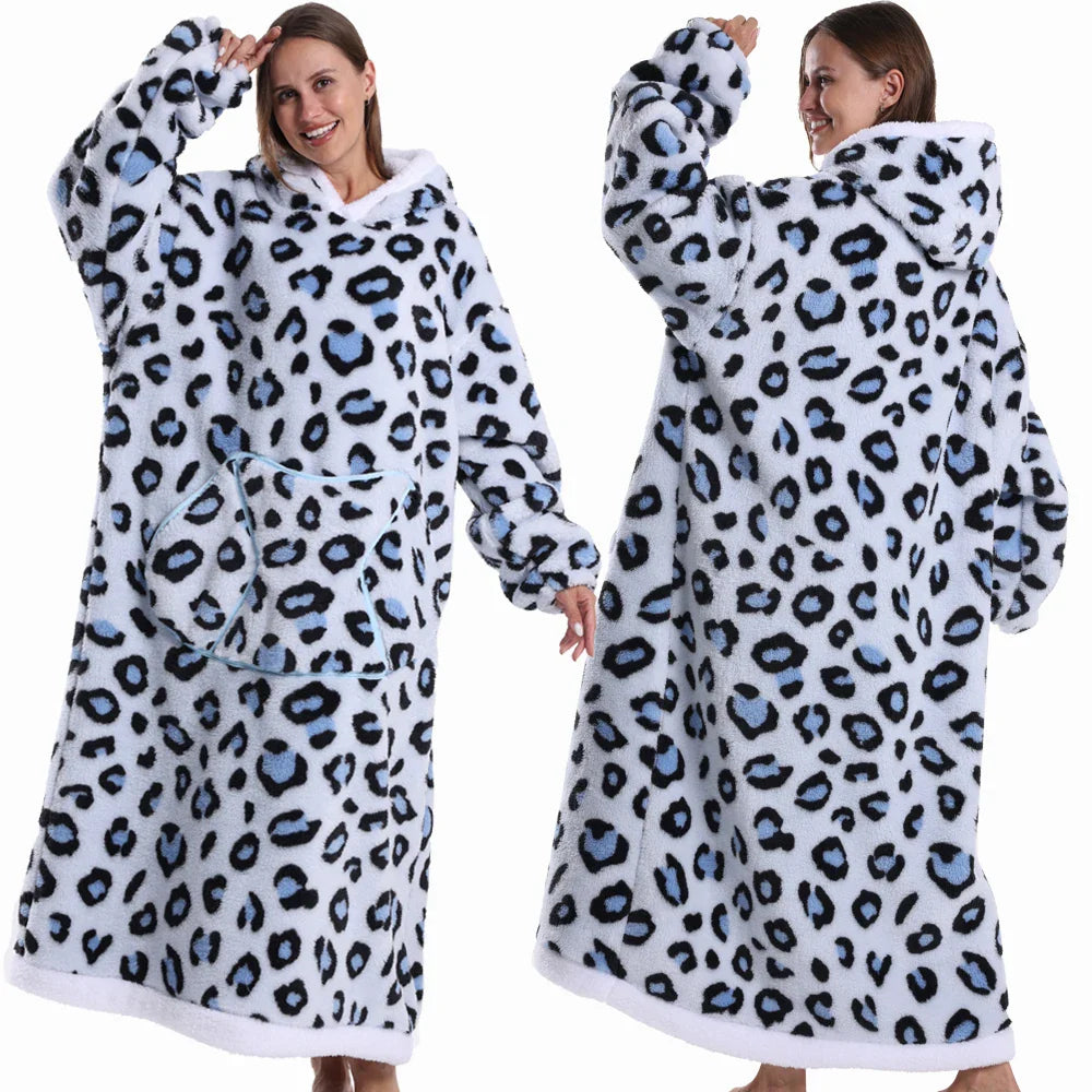 Cartoon Tragbare Homewear Pyjama-Decke