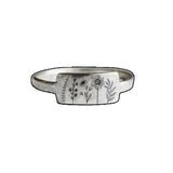 Wildflower Steel Vintage Ring