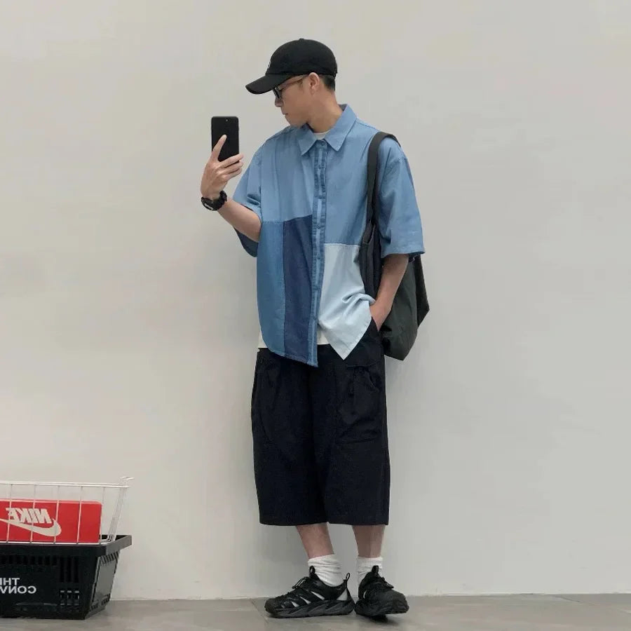 Oversize Loose Denim Casual Shirt