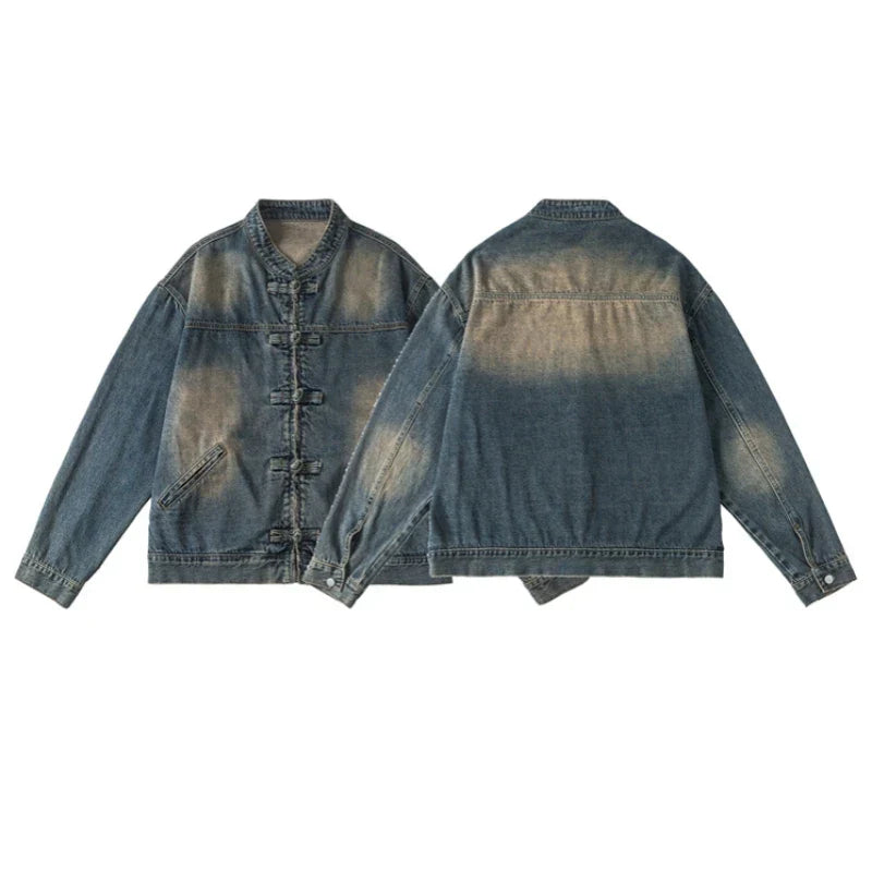 Blue Cotton Cowgirl Denim Jacket