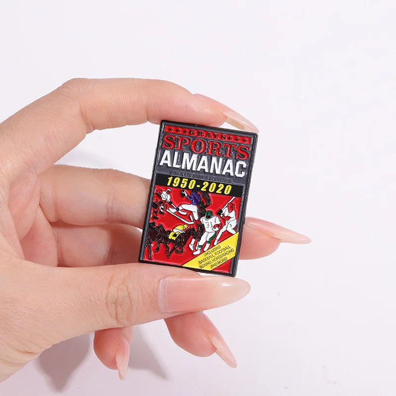 Red Lips Shape Enamel Brooches