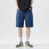 Classic Blue Denim Summer Short