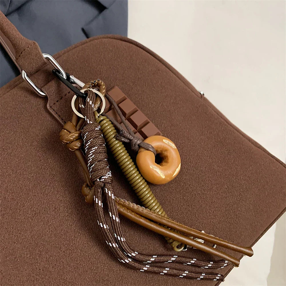 Corporate Girl Fancy Solid Color Shoulder Bag