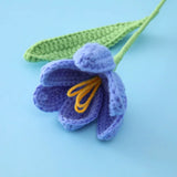 Vintage Tulips Crochet Flowers Handmade