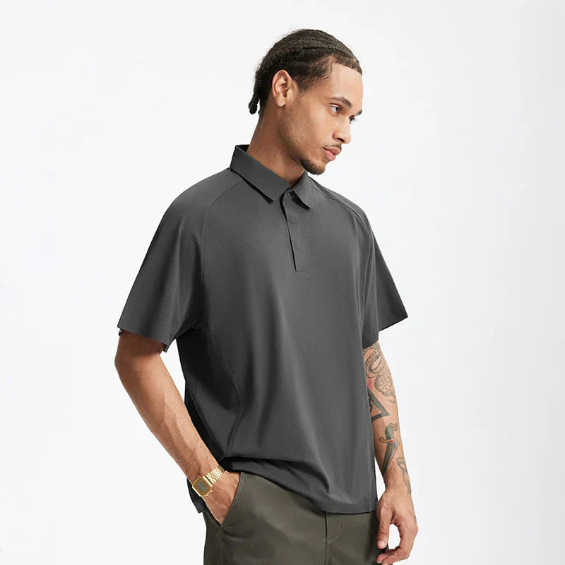 Basic Color Quick Dry Polo T-Shirt