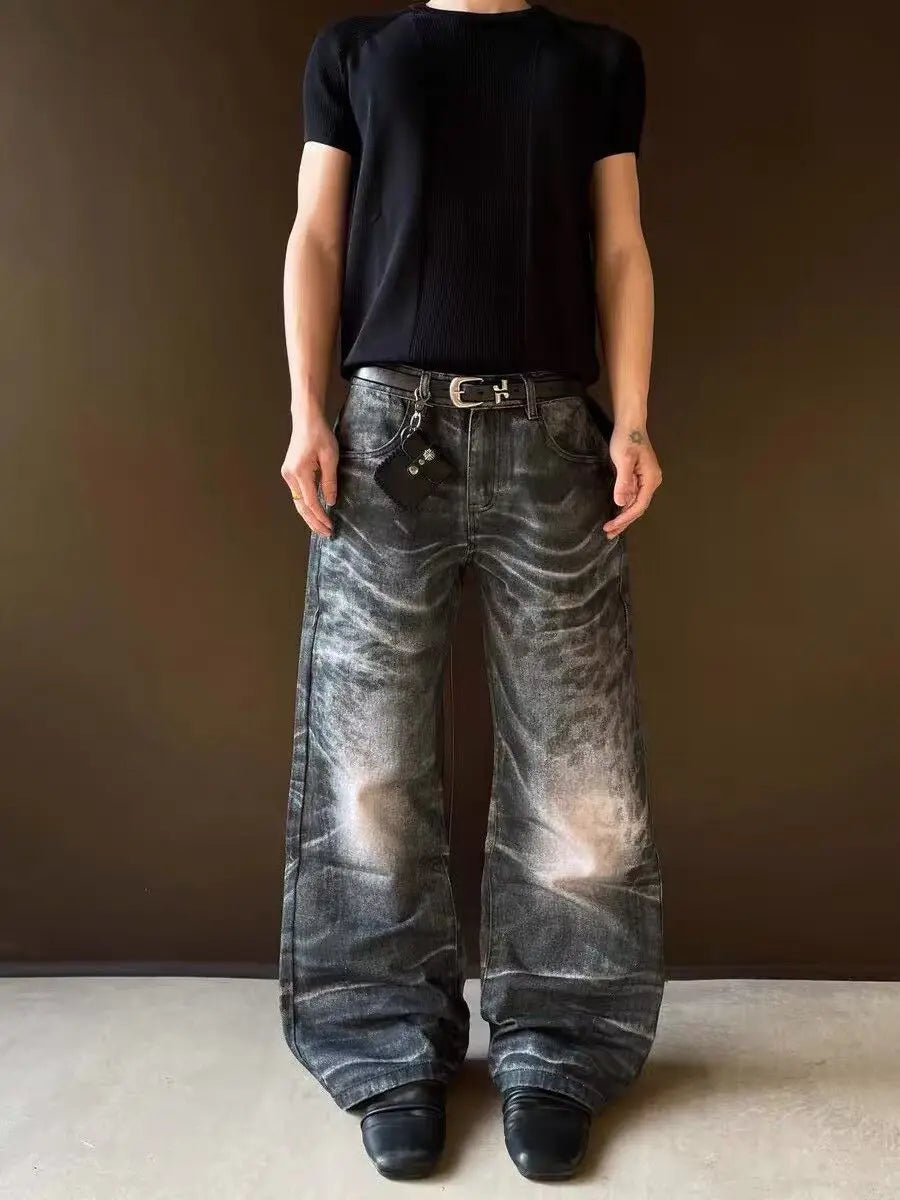 Y2K Low Rise Faded Jeans